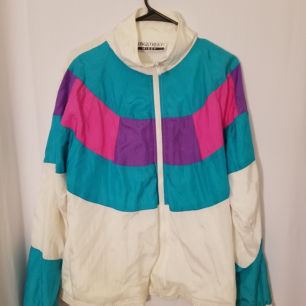 Vintage Longstreet Missy Windbreaker size Large